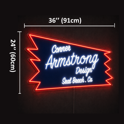 Conner Armstrong Design Seal Beach, Ca Custom LED Neon Sign
