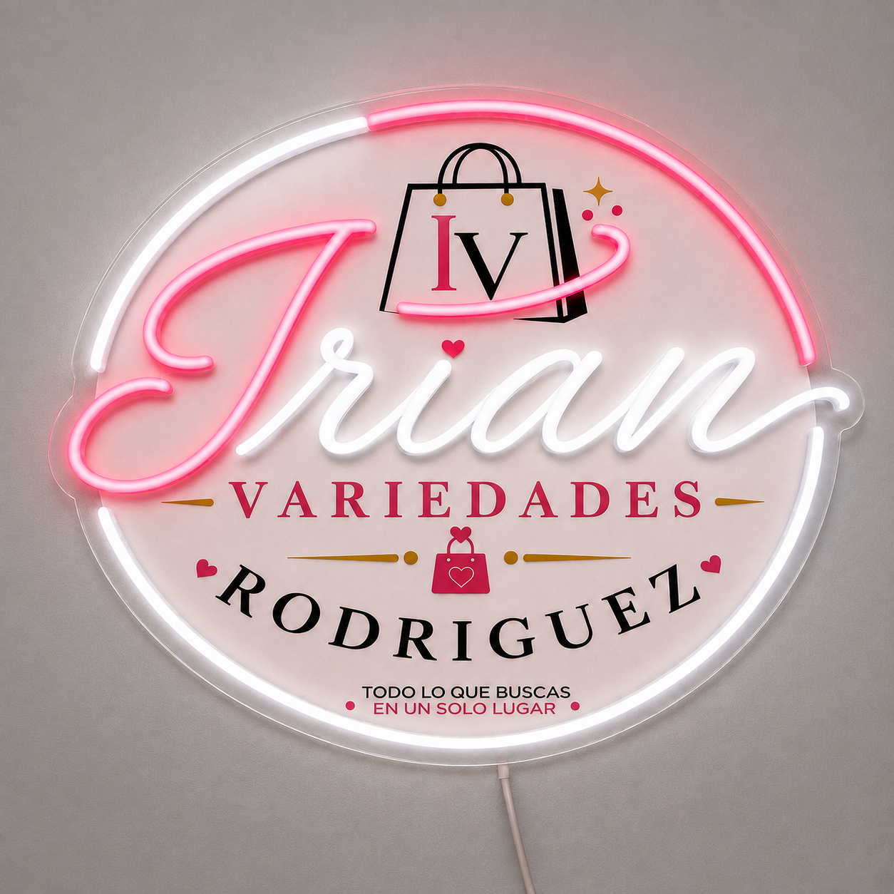 Jrian’s Custom LED Neon Sign