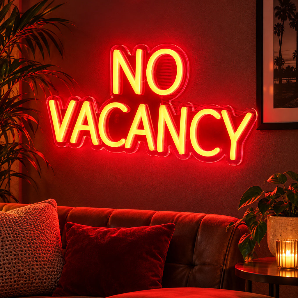 No Vacancy LED Neon Sign image 2