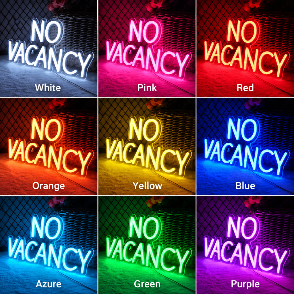 No Vacancy LED Neon Sign image 4