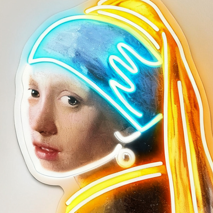 The Classic Artworks Neon Sign Wall Art