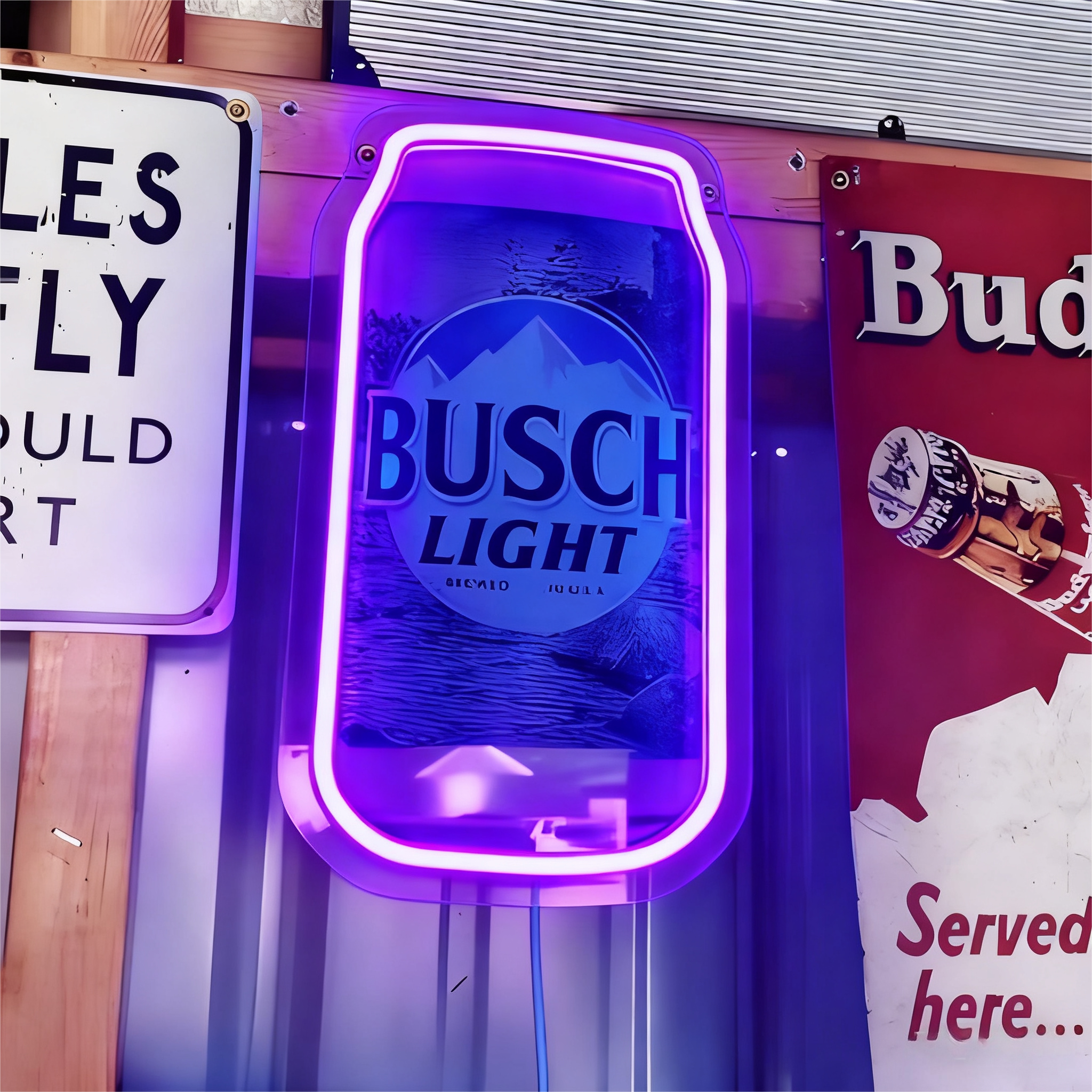 Beer USB LED Neon Sign for Bar Business Cave & Christmas Gift
