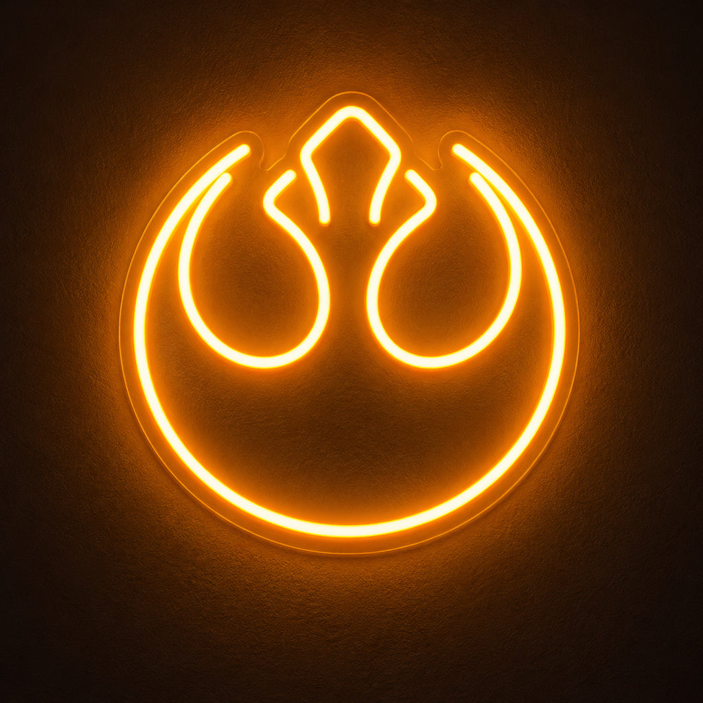 Rebel Alliance Emblem LED Neon Sign image 1