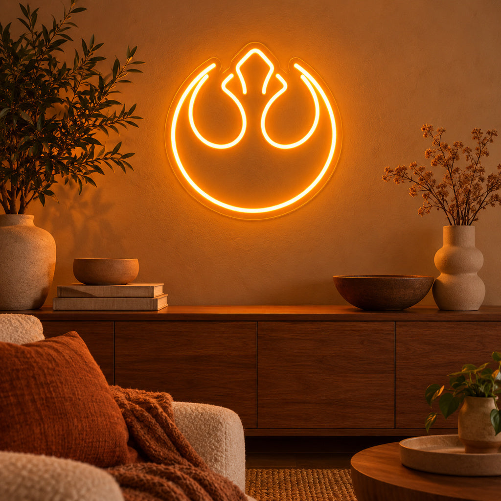 Rebel Alliance Emblem LED Neon Sign image 2
