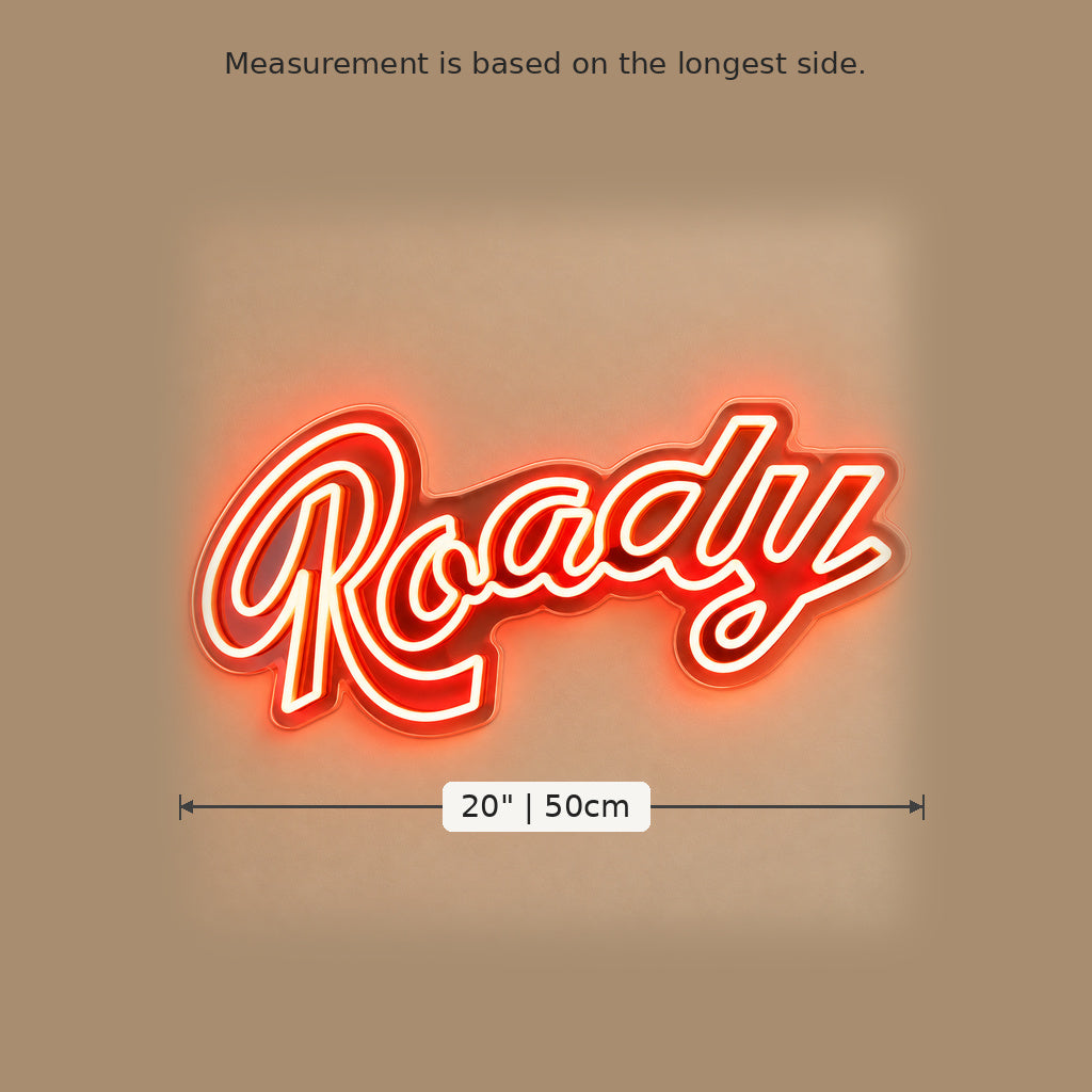 Roady Script LED Neon Sign image 5