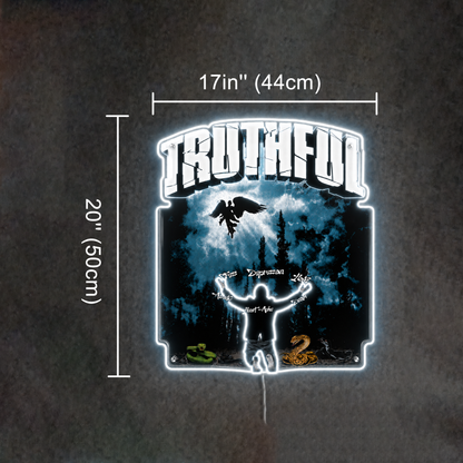 TRUTHFUL Custom Led Neon Sign