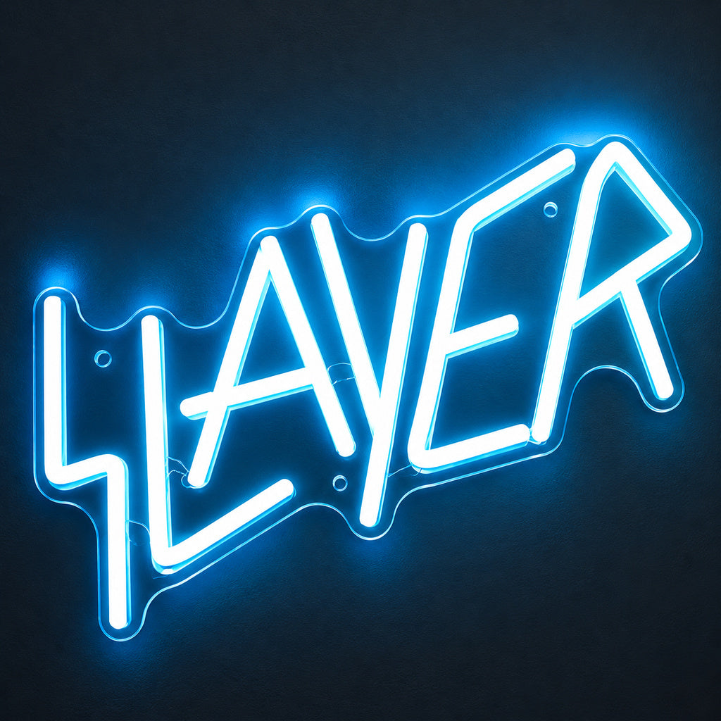 Slayer Blue LED Neon Sign image 1