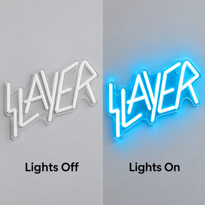 Slayer Blue LED Neon Sign image 3