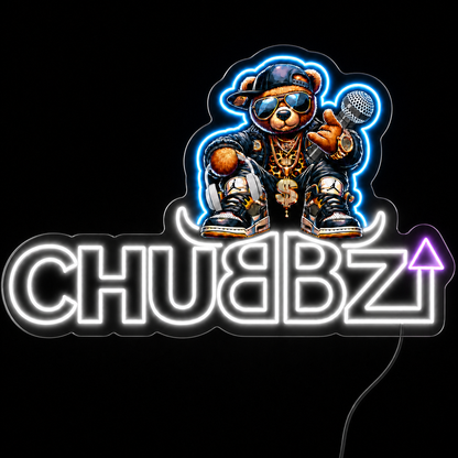 CHUBBZ Custom LED Neon Sign