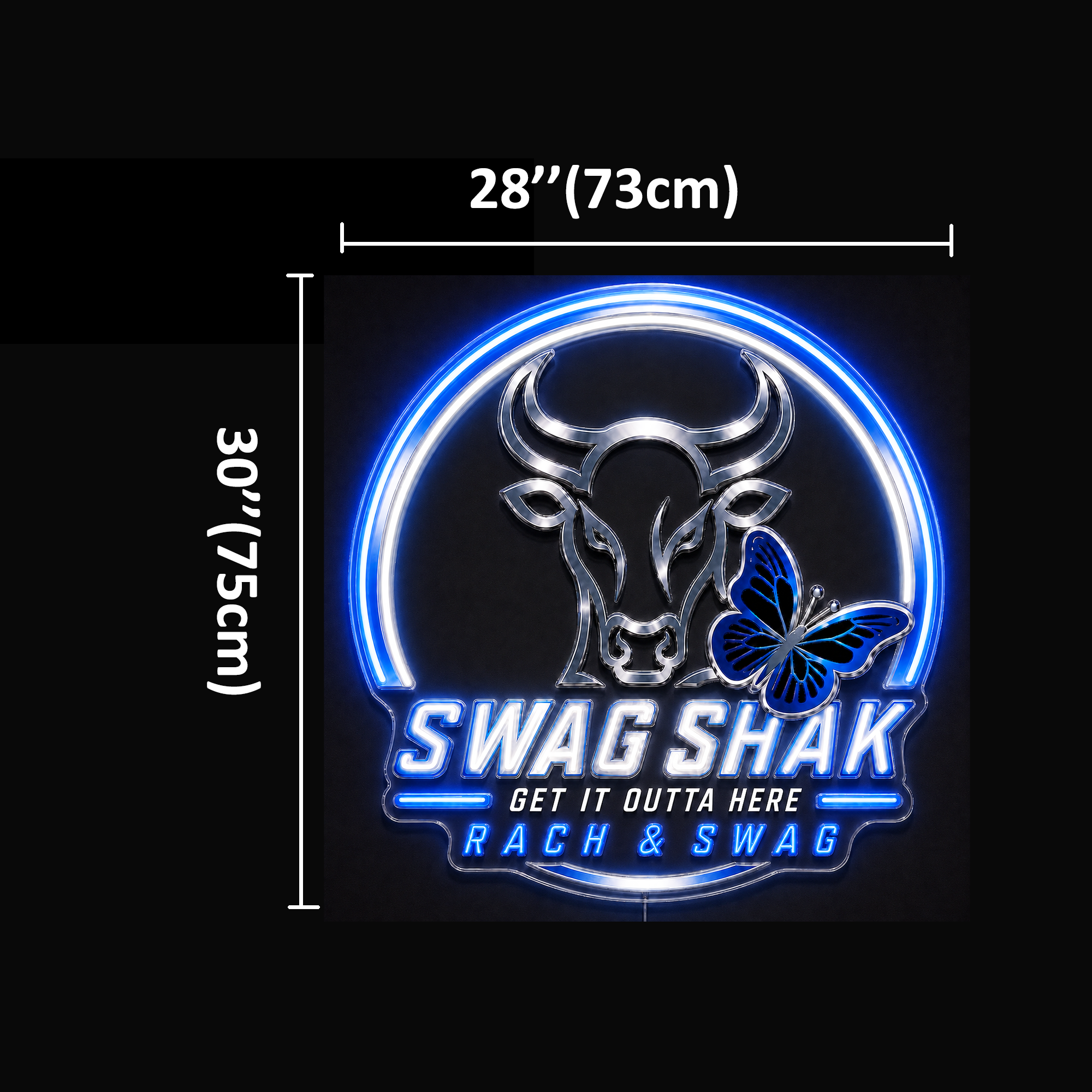 SWAG SHAK Custom LED Neon Sign