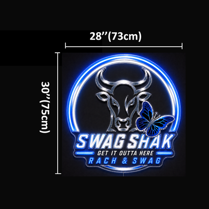 SWAG SHAK Custom LED Neon Sign
