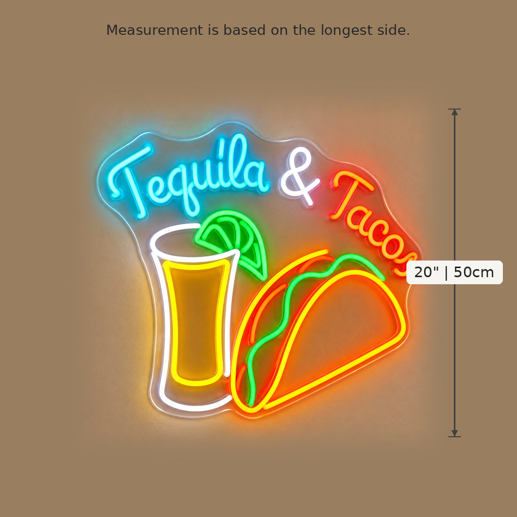 Tequila And Tacos LED Neon Sign image 5