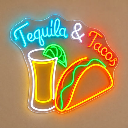 Tequila And Tacos LED Neon Sign image 6