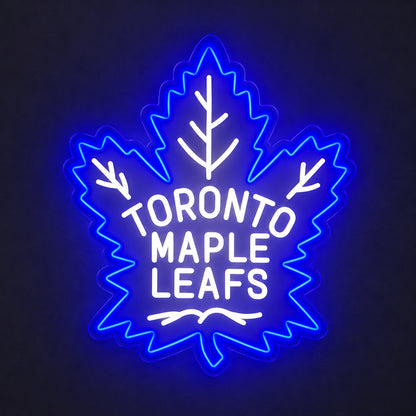 Toronto Maple Leafs LED Neon Sign image 1