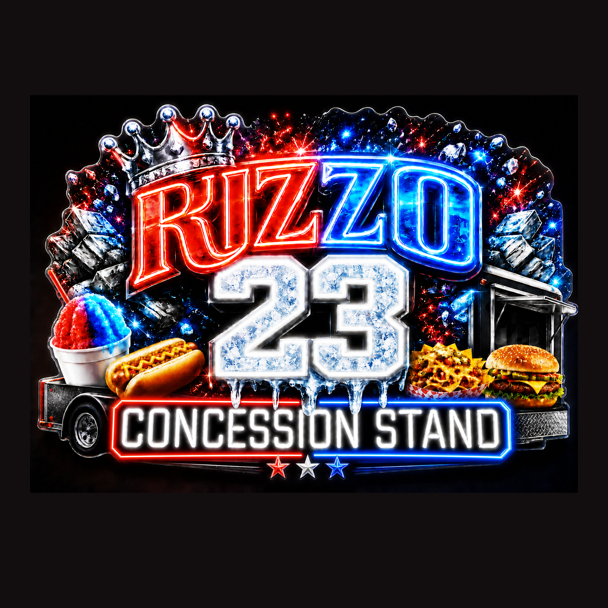 RIZZO 23 Custom LED Neon Sign