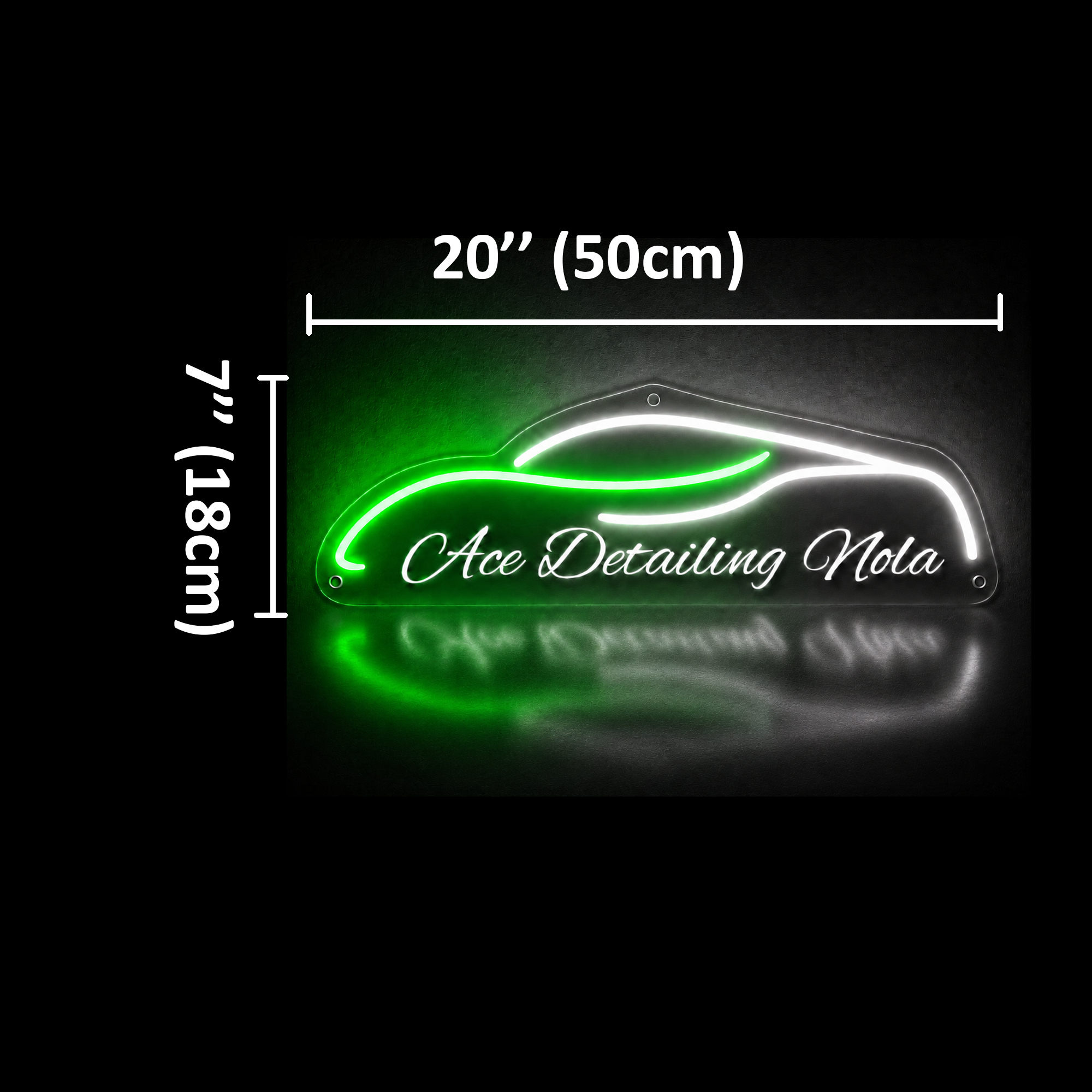Ace Detailing Nola Custom LED Neon Sign