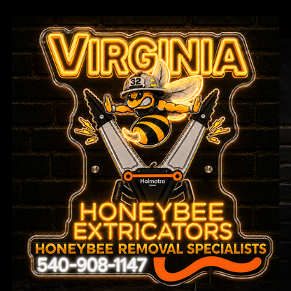 Virginia Honeybee Extricatiors Custom LED Neon Sign