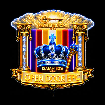 OPEN DOOR EPC Custom LED Neon Sign