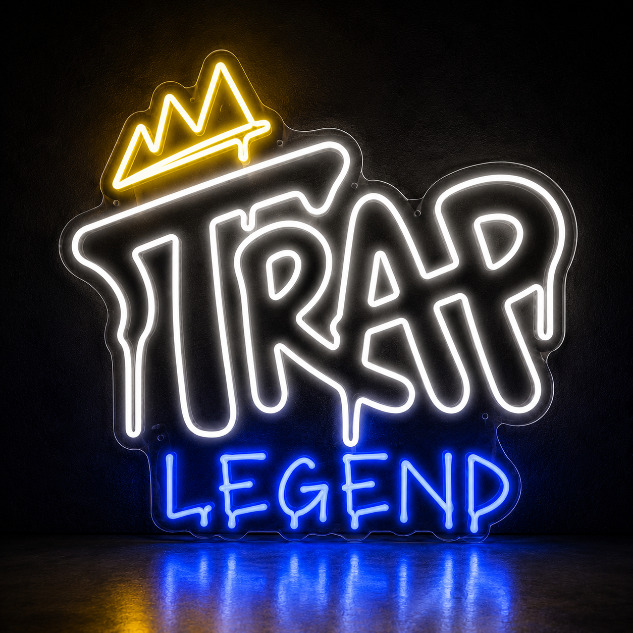 TRAP LEGEND Custom LED Neon Sign