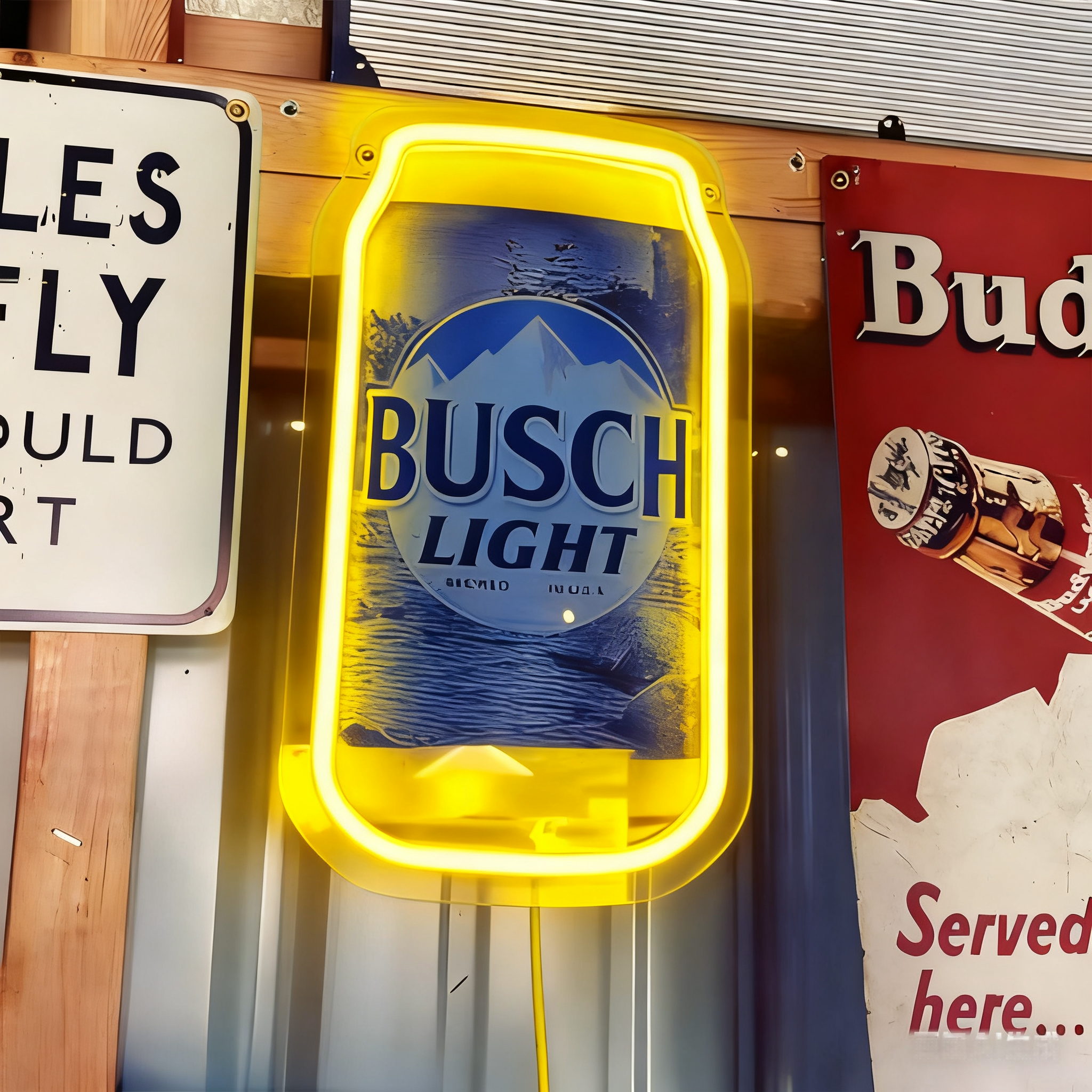 Beer USB LED Neon Sign for Bar Business Cave & Christmas Gift