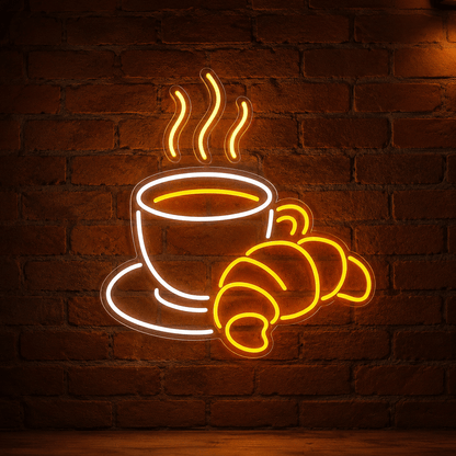 A Coffee Cup And Some LED Neon Sign - Shineneon