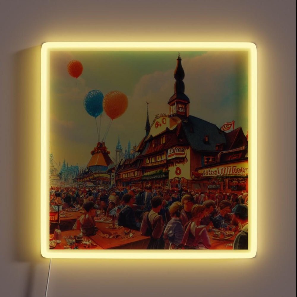 A Crowd In Harmony Rgb Led Neon Sign - Shineneon