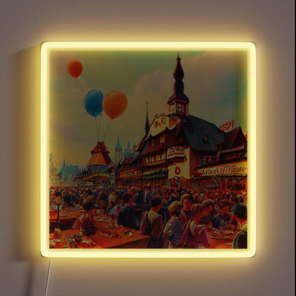 A Crowd In Harmony Rgb Led Neon Sign - Shineneon
