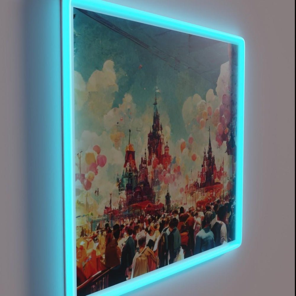 A Crowd In Harmony V3 Rgb Led Neon Sign - Shineneon