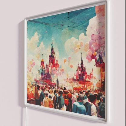 A Crowd In Harmony V3 Rgb Led Neon Sign - Shineneon