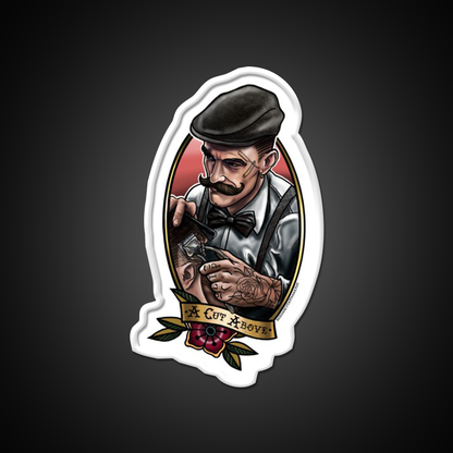 A Cut Above Barber Shop Haircut Led Neon Sign