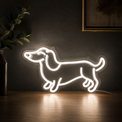 A Dog Shaped LED Neon Sign - 01 Original Product Image