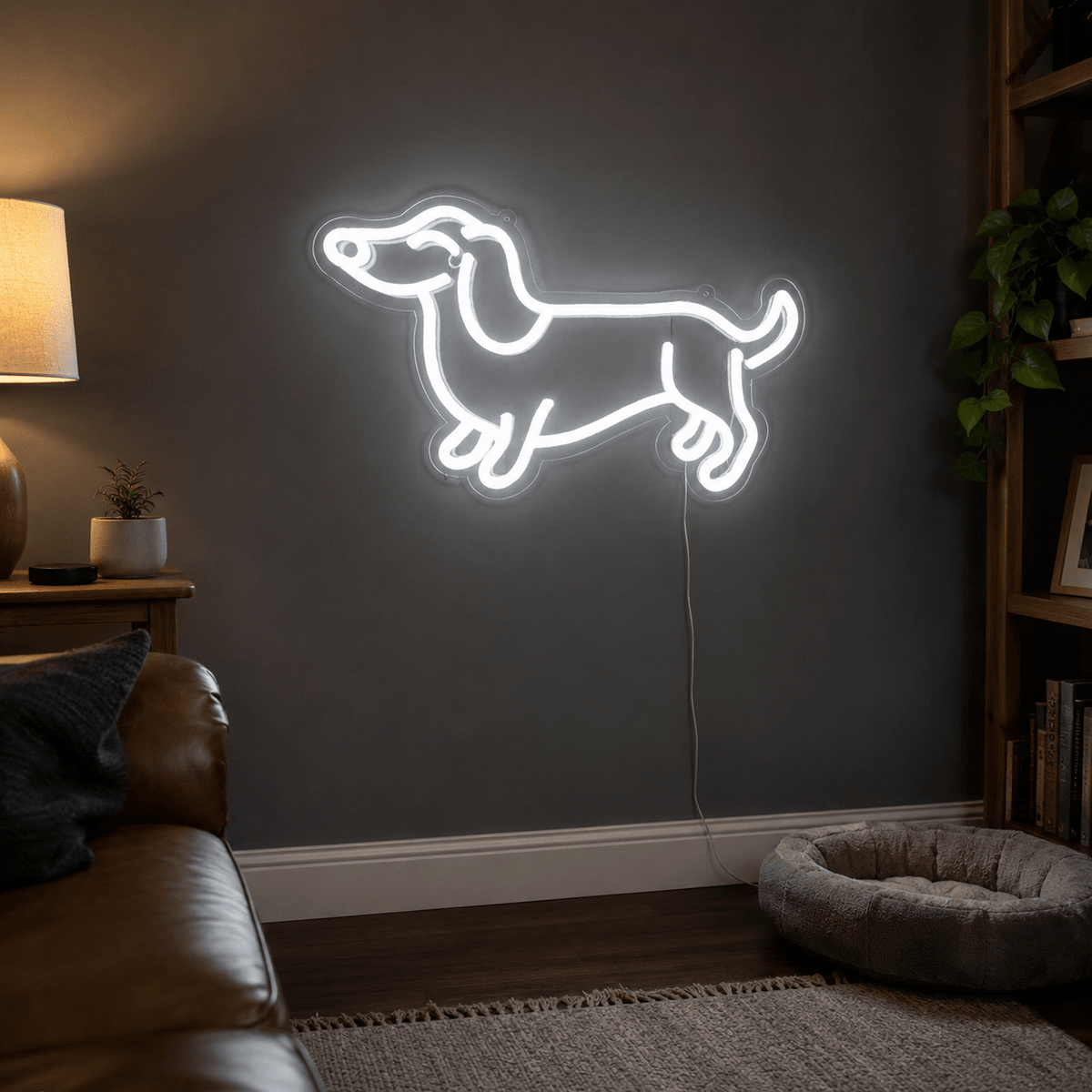 A Dog Shaped LED Neon Sign - Shineneon