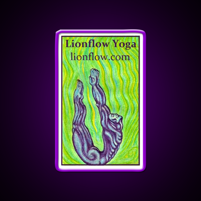 A Drop In The Sea Yoga Led Neon Sign For Wellness Space Rgb Color