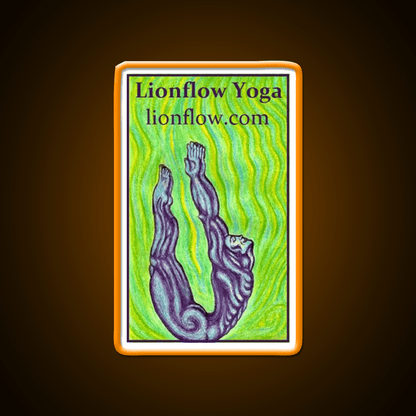 A Drop In The Sea Yoga Led Neon Sign For Wellness Space Rgb Color - Shineneon