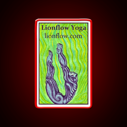 A Drop In The Sea Yoga Led Neon Sign For Wellness Space Rgb Color - Shineneon