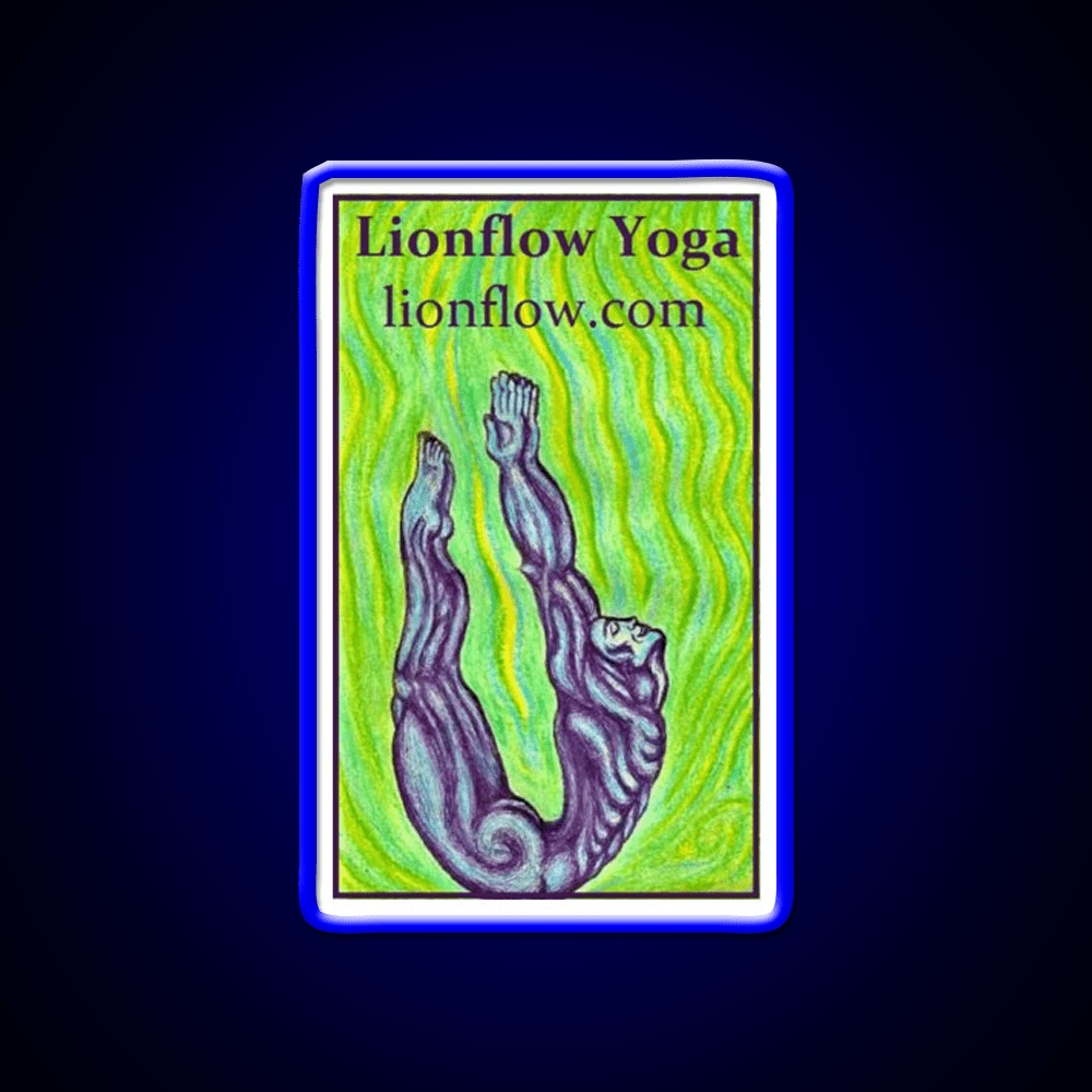 A Drop In The Sea Yoga Led Neon Sign For Wellness Space Rgb Color - Shineneon