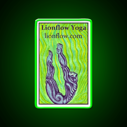 A Drop In The Sea Yoga Led Neon Sign For Wellness Space Rgb Color - Shineneon