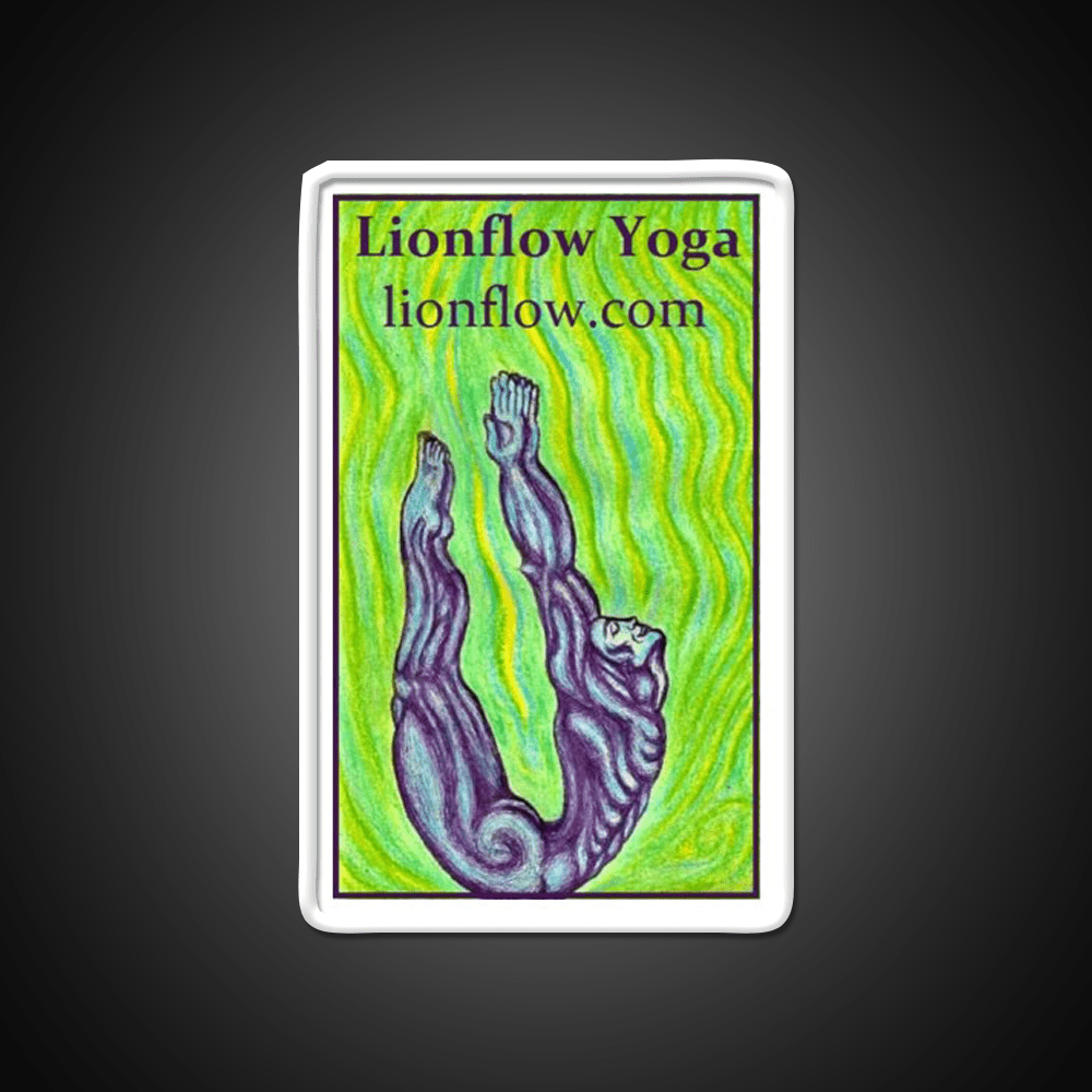A Drop In The Sea Yoga Led Neon Sign For Wellness Space Rgb Color - Shineneon