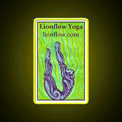 A Drop In The Sea Yoga Led Neon Sign For Wellness Space Rgb Color