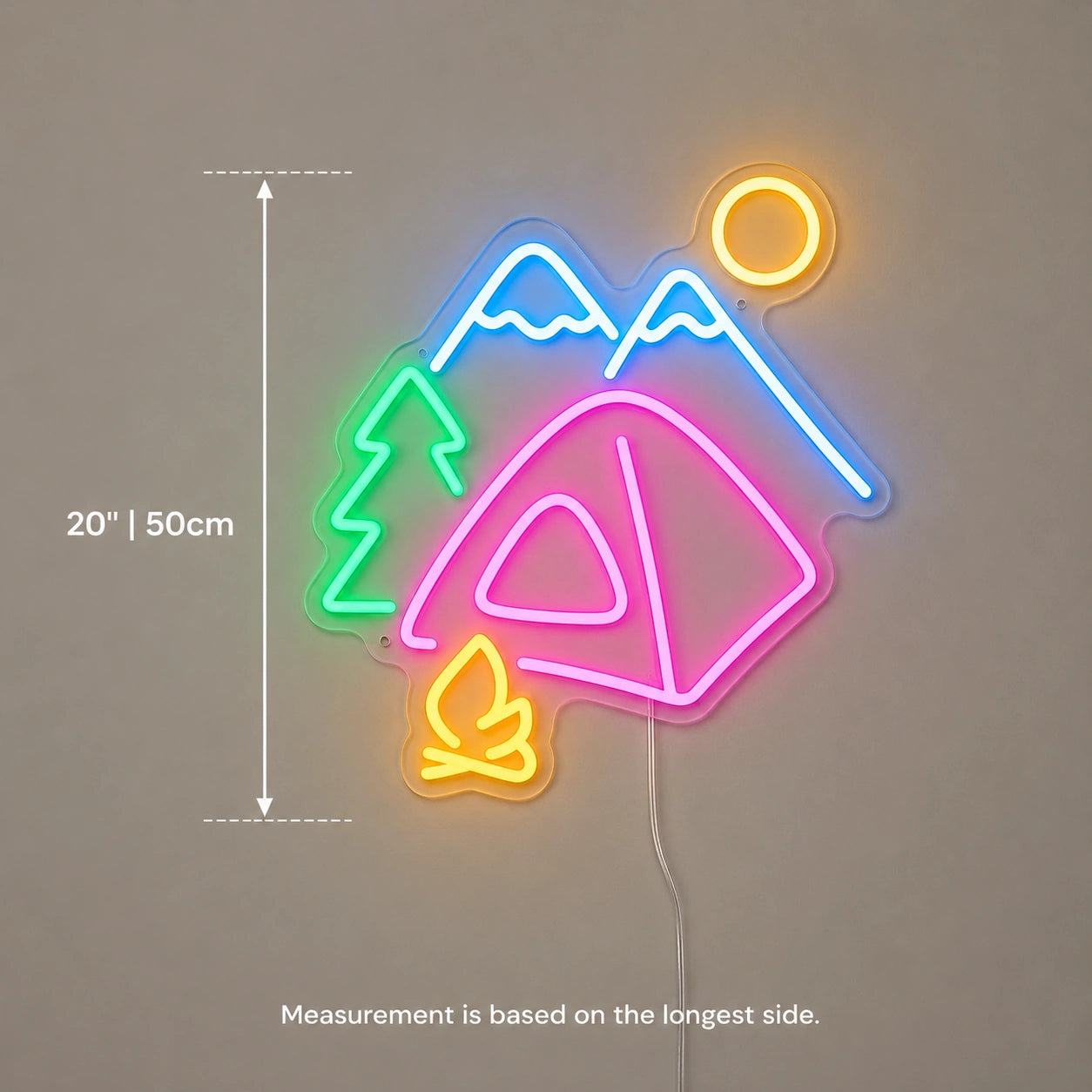 A Frame Cabin Neon Sign LED Neon Sign size image