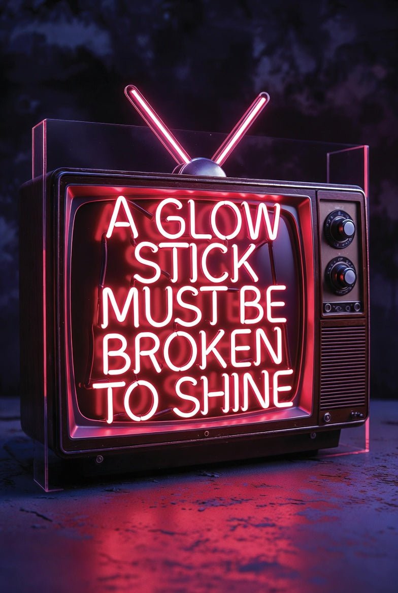 A Glow Stick Must Be Broken To Shine LED Neon Sign - Shineneon