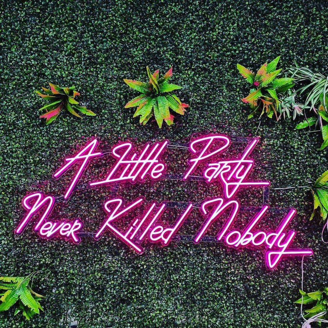 A Little Party Never Killed Nobody Neon Sign - Shineneon