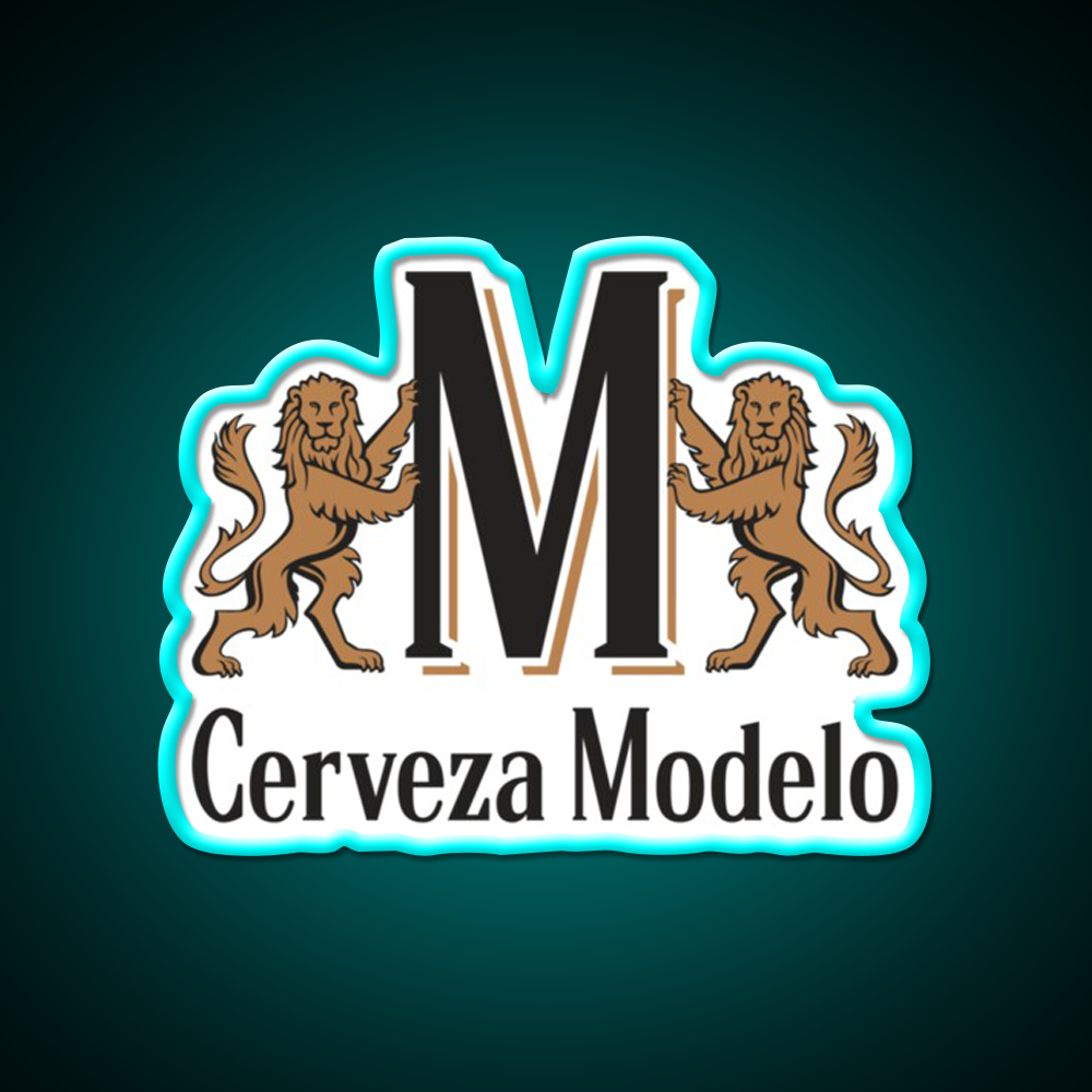 A Major Mexican Brewery Beer Bar Decor Led Neon Sign Rgb Color - Size and dimension reference