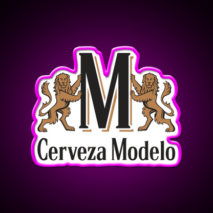 A Major Mexican Brewery Beer Bar Decor Led Neon Sign Rgb Color - Neon sign mounted on wall in room