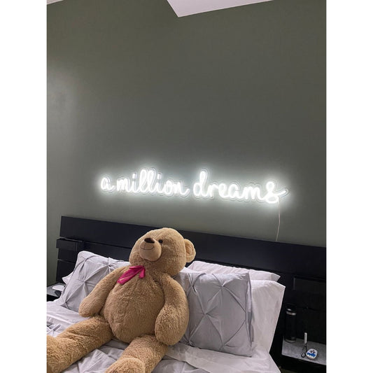 A Million Dreams Led Sign Business Neon Sign