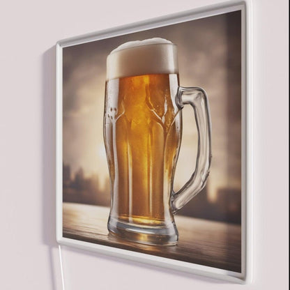 A Nice Cold Pint Of Beer Rgb Led Neon Sign - Shineneon