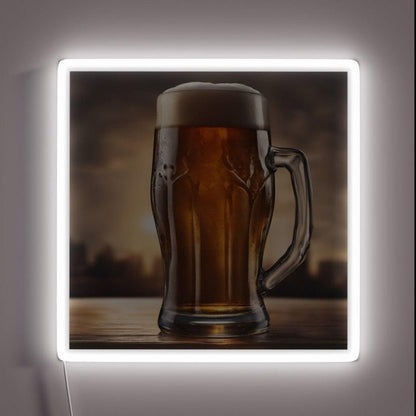 A Nice Cold Pint Of Beer Rgb Led Neon Sign - Shineneon