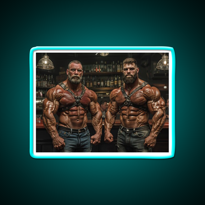 A Night At The Eagle Gym Fitness Led Neon Sign Rgb Color