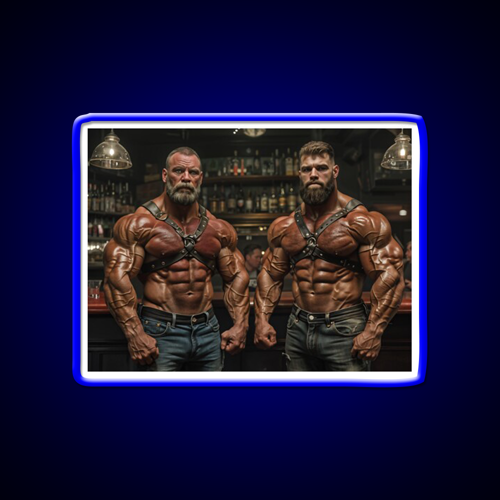 A Night At The Eagle Gym Fitness Led Neon Sign Rgb Color