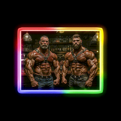 A Night At The Eagle Gym Fitness Led Neon Sign Rgb Color